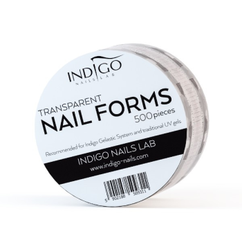 Transparent Nail Form 500pz