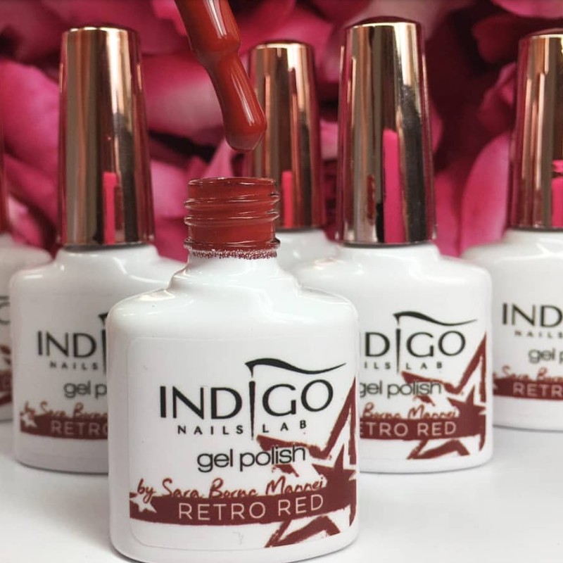 Retro Red Gel Polish 7ml