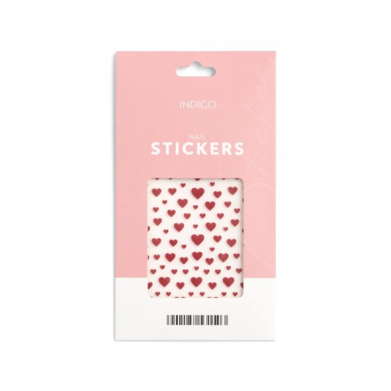 Stickers autoadesivi 03 - cuoricini rossi