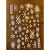 Xmas Sticker - Fiocchi di neve