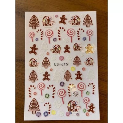 Xmas Sticker - Biscotti
